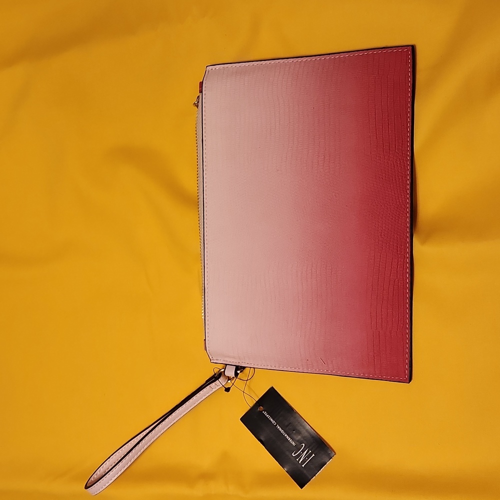I.N.C. shades of pink Wristlet/clutch